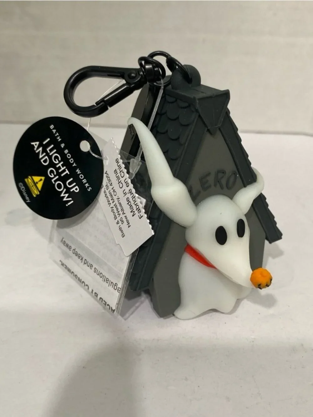 Disney The Nightmare Before Christmas Light Up Zero Pocketbac Holder NEW